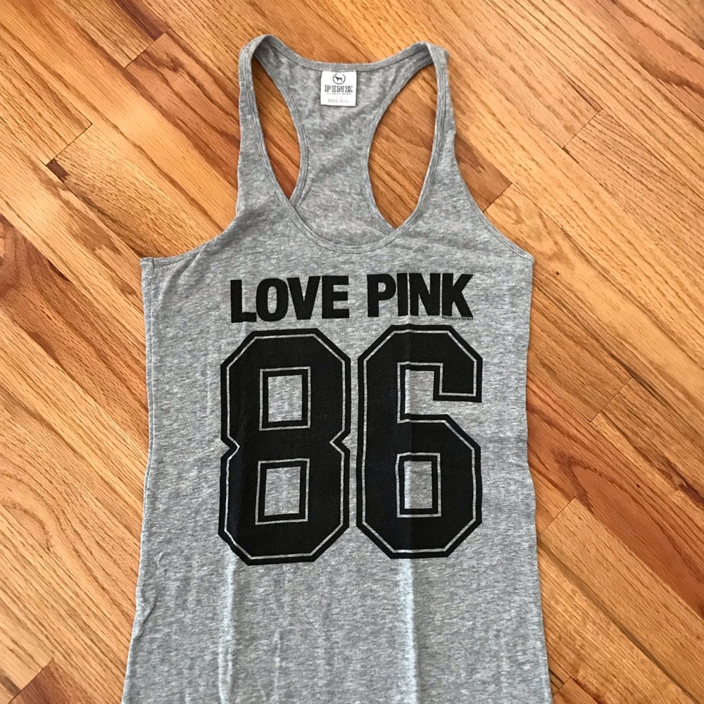 PINK Victoria’s Secret Razorback Tank Top